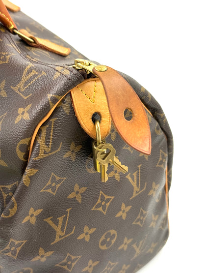 LOUIS VUITTON Speedy 40 Monogram Canvas Vintage