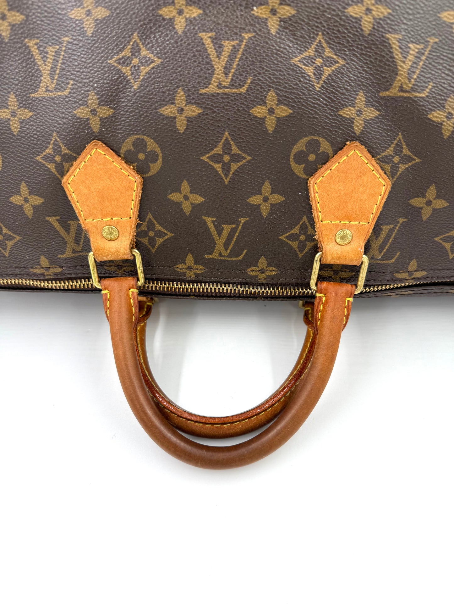 LOUIS VUITTON Speedy 40 Monogram Canvas Vintage