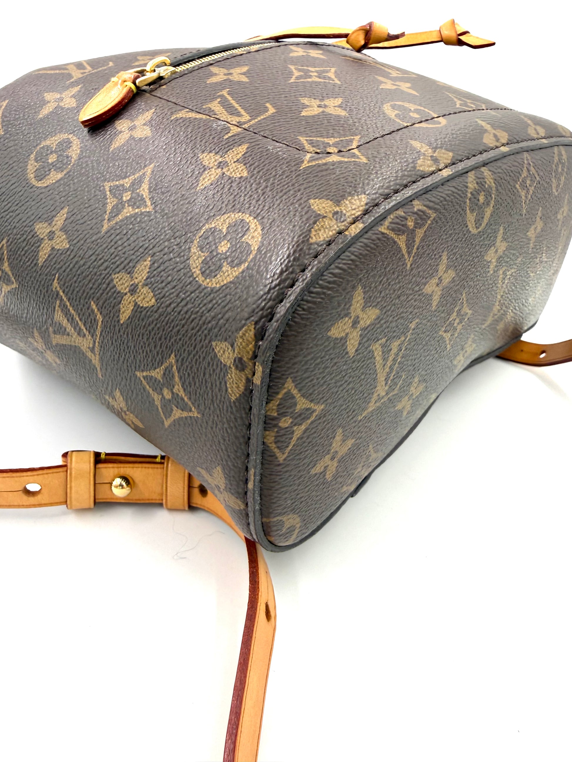 LOUIS VUITTON Montsouris MM Monogram Canvas Designer Handtasche Second Hand in sehr gutem Zustand