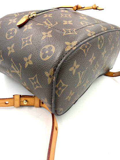 LOUIS VUITTON Montsouris MM Monogram Canvas Designer Handtasche Second Hand in sehr gutem Zustand