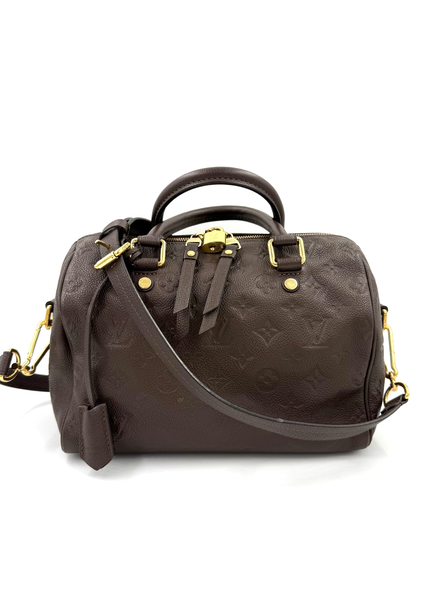LOUIS VUITTON Speedy Soft Monogram Empreinte braun