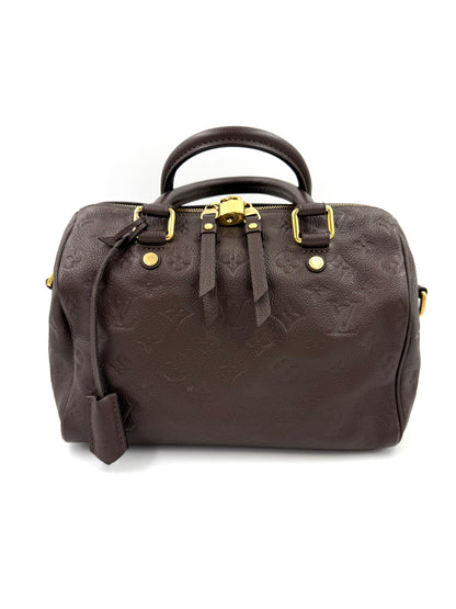 LOUIS VUITTON Speedy Soft Monogram Empreinte braun