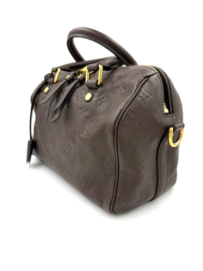 LOUIS VUITTON Speedy Soft Monogram Empreinte braun