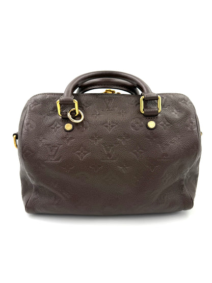 LOUIS VUITTON Speedy Soft Monogram Empreinte braun