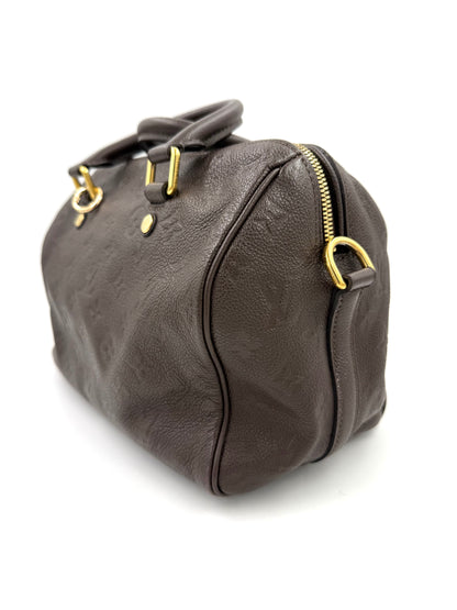 LOUIS VUITTON Speedy Soft Monogram Empreinte braun