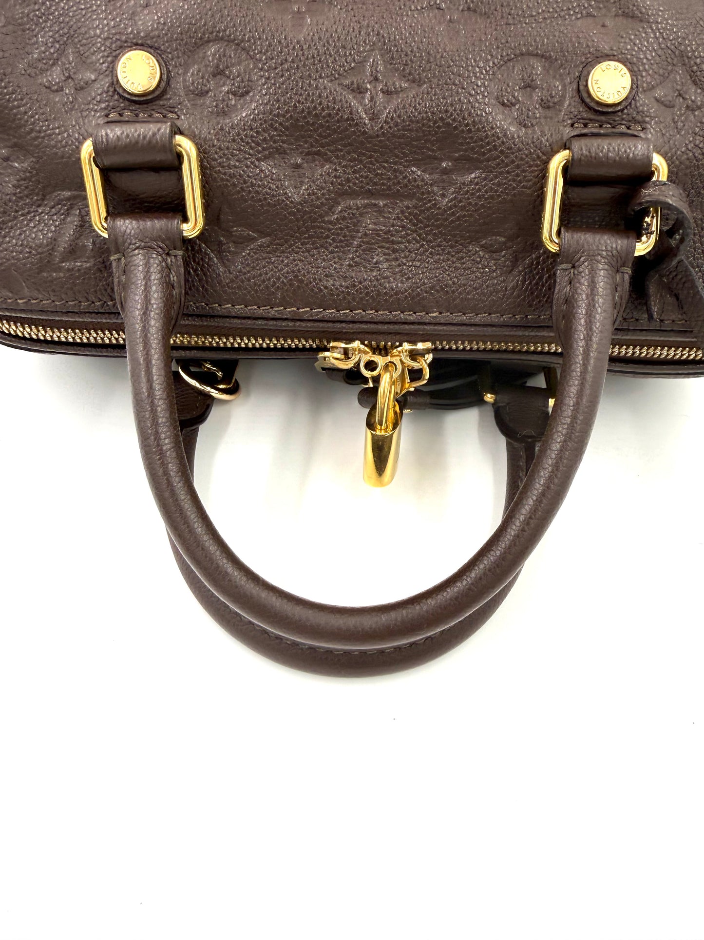 LOUIS VUITTON Speedy Soft Monogram Empreinte braun