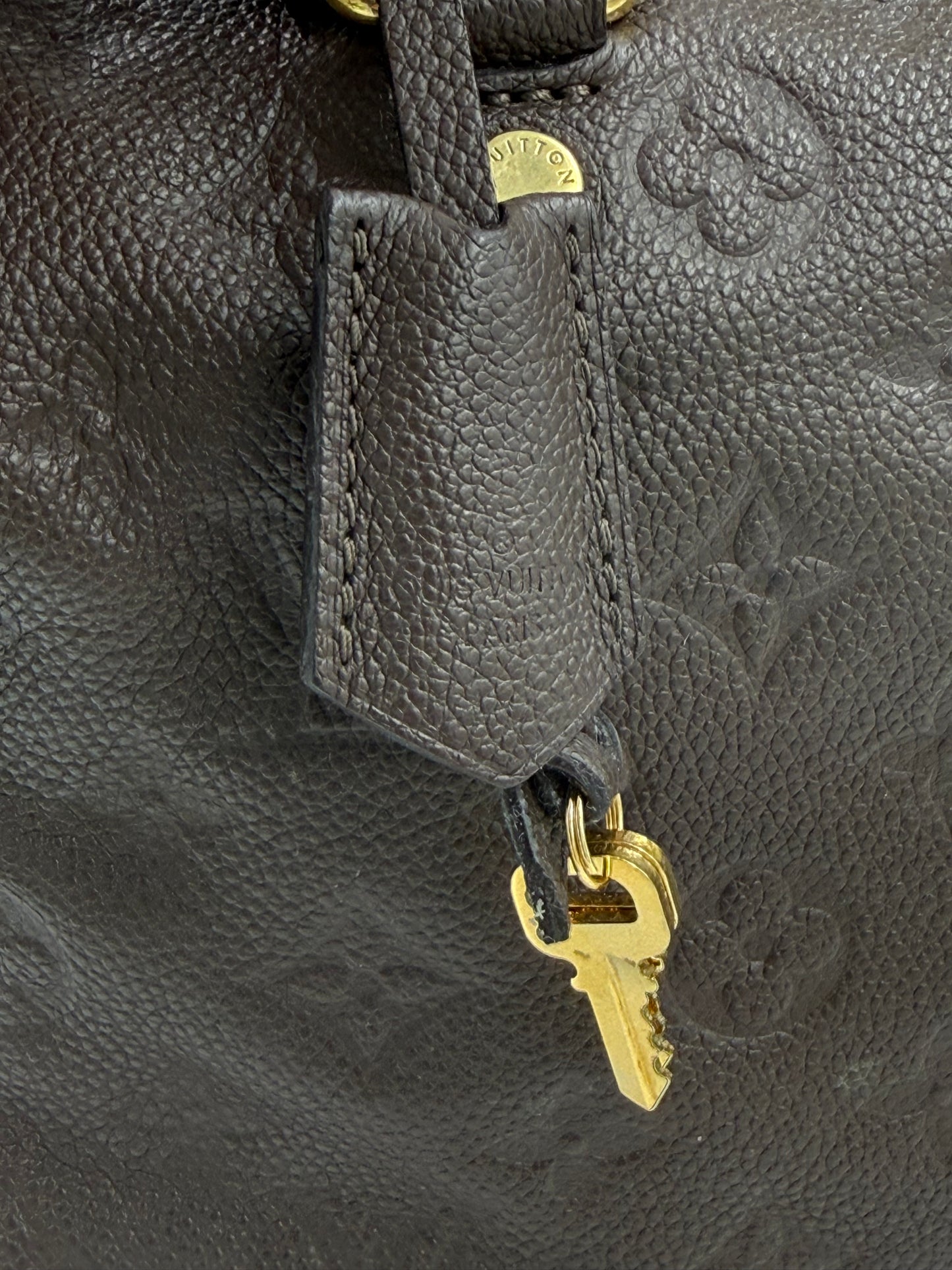 LOUIS VUITTON Speedy Soft Monogram Empreinte braun