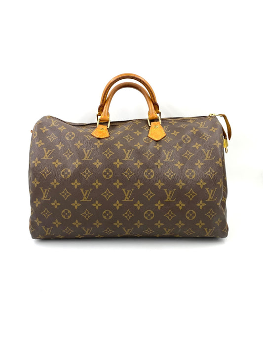 LOUIS VUITTON Speedy 40 Monogram Canvas - Clutch & Macarons - SP1927 - Clutch & Macarons - 