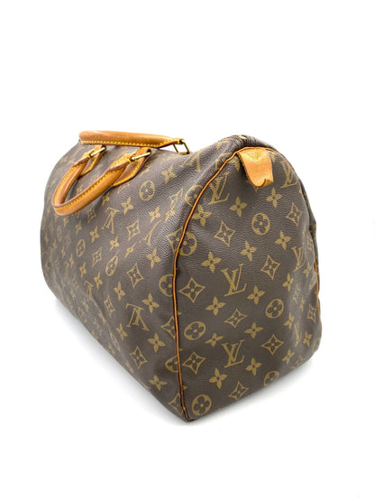 LOUIS VUITTON Speedy 40 Monogram Canvas - Clutch & Macarons - SP1927 - Clutch & Macarons - 