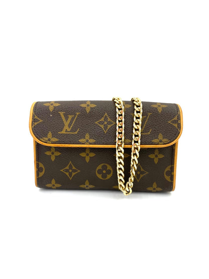 LOUIS VUITTON Pochette Florentine mit Gold Chain - Clutch & Macarons - FL3078 - Clutch & Macarons - 