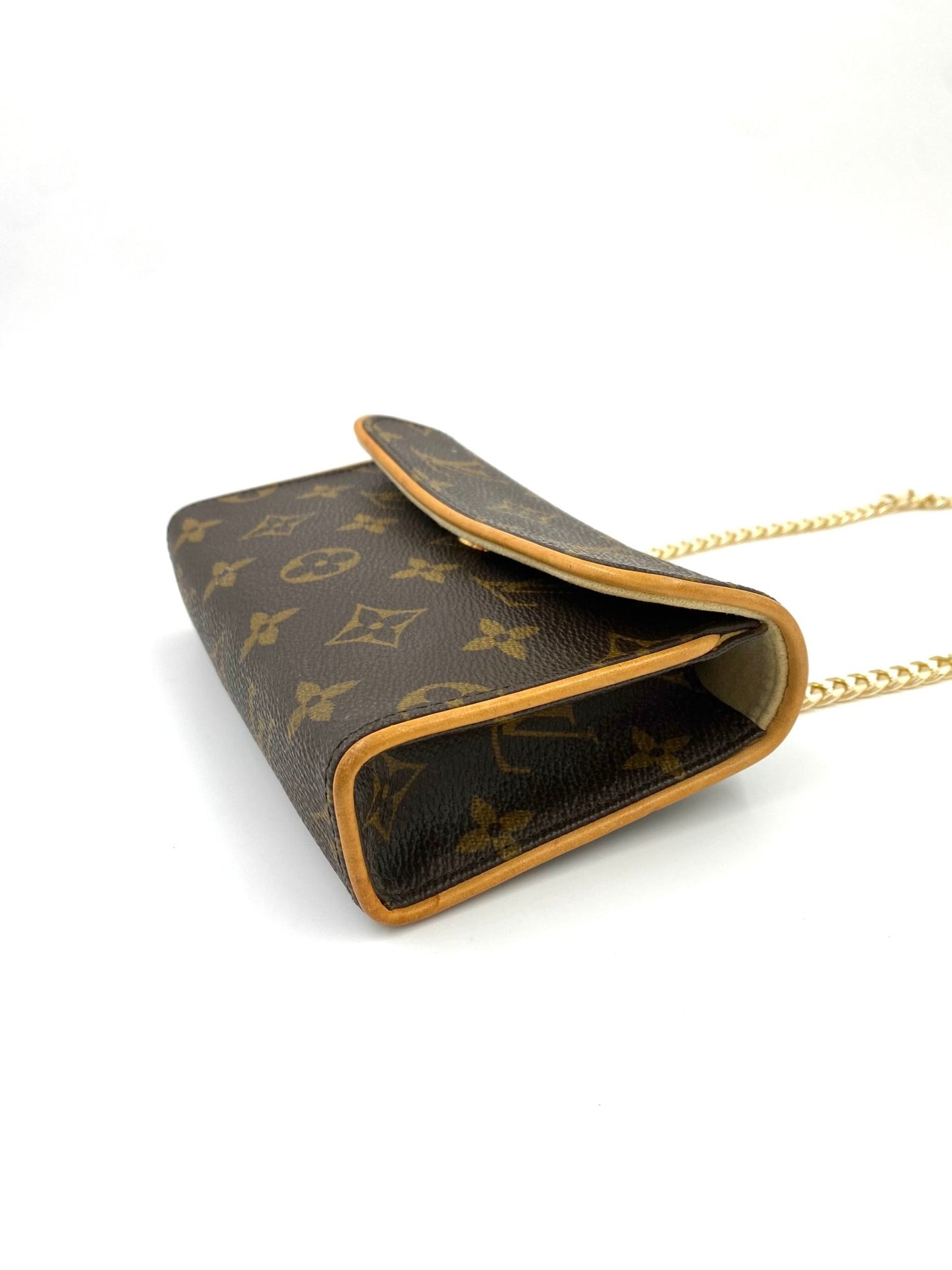 LOUIS VUITTON Pochette Florentine mit Gold Chain - Clutch & Macarons - FL3078 - Clutch & Macarons - 