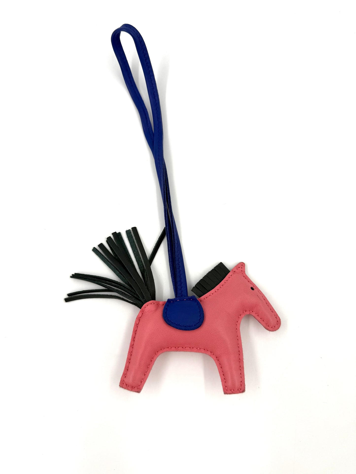HERMÈS Rodéo PM rosa blau
