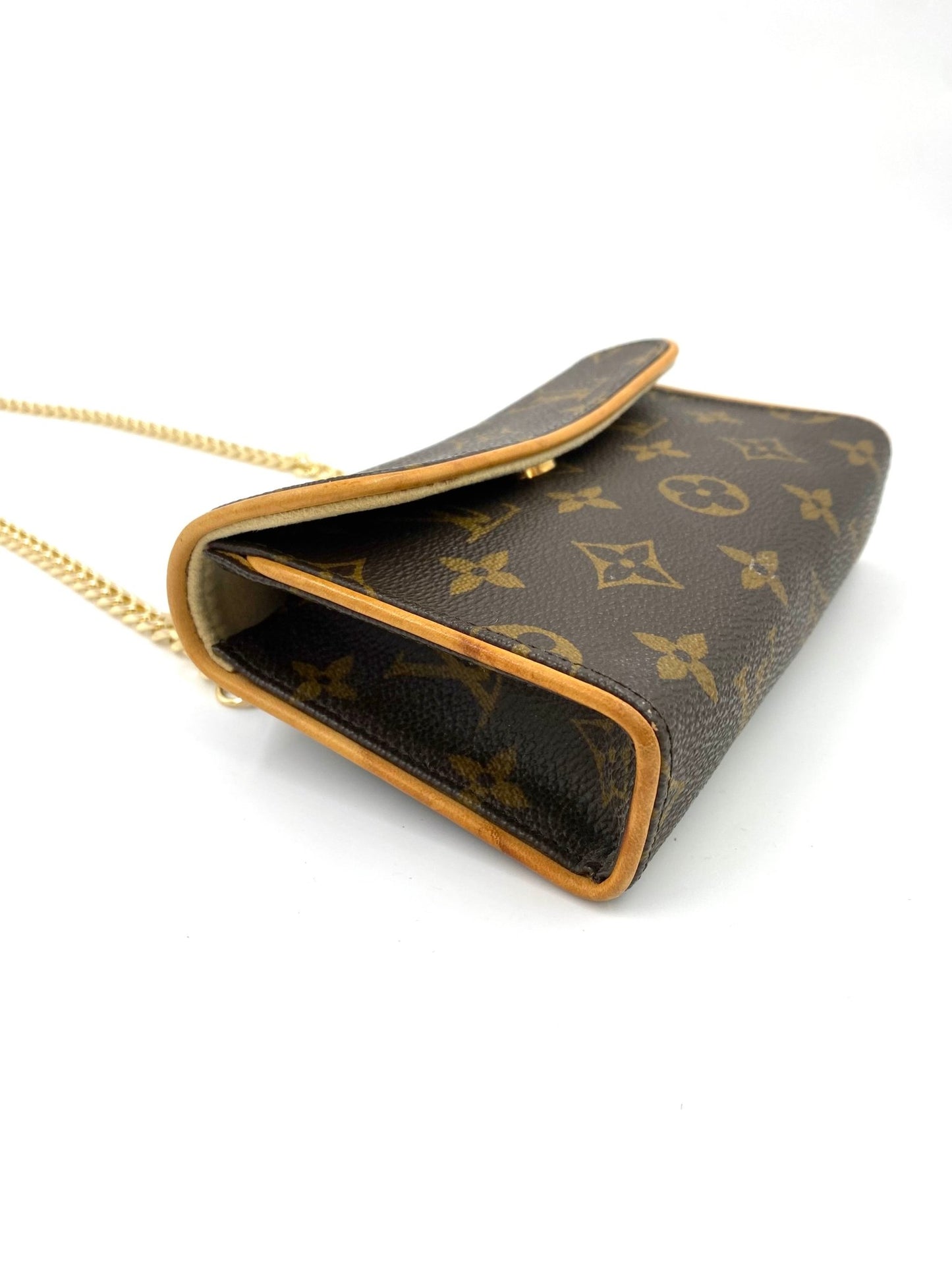 LOUIS VUITTON Pochette Florentine mit Gold Chain - Clutch & Macarons - FL3078 - Clutch & Macarons - 