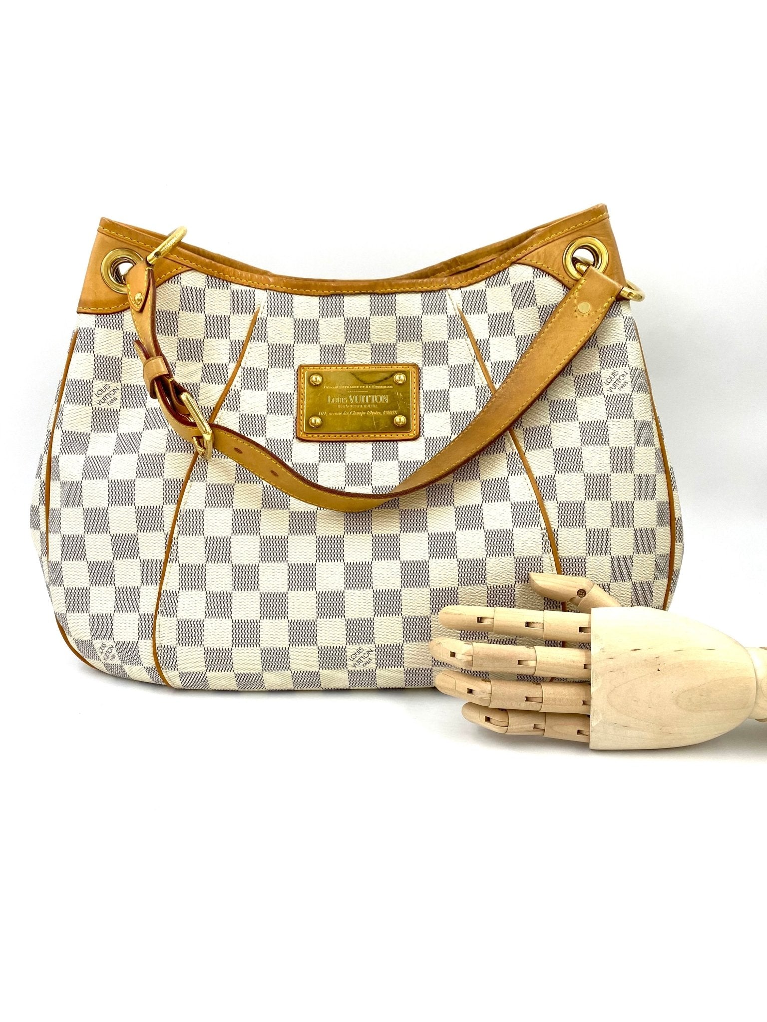 LOUIS VUITTON Galleria PM Damier Azur - Clutch & Macarons - MI4150 - Clutch & Macarons - 