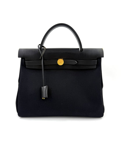HERMÈS Herbag 31 schwarz
