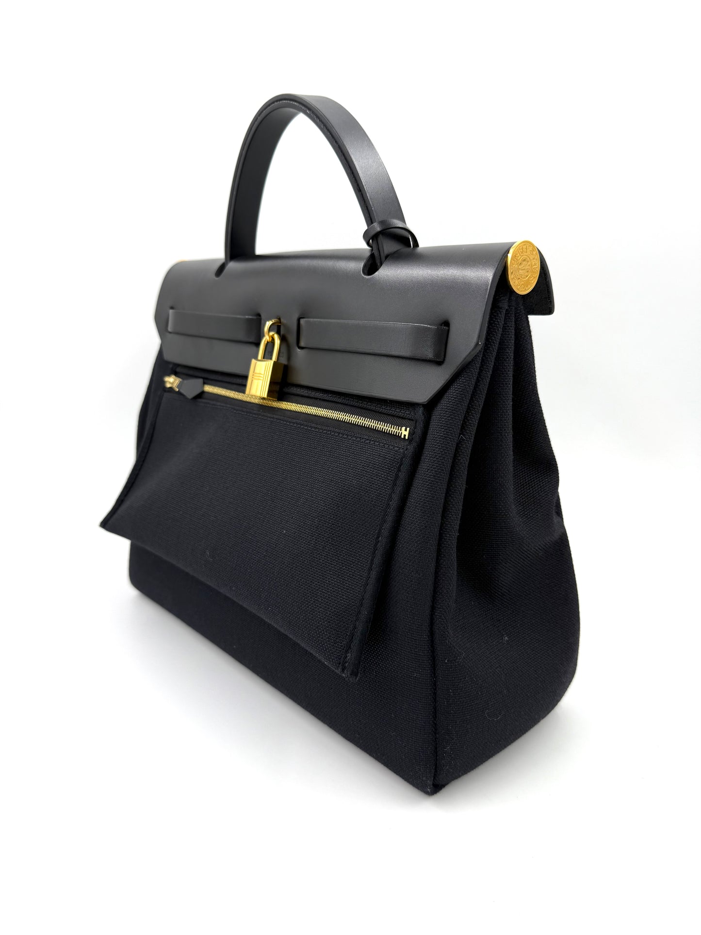 HERMÈS Herbag 31 schwarz