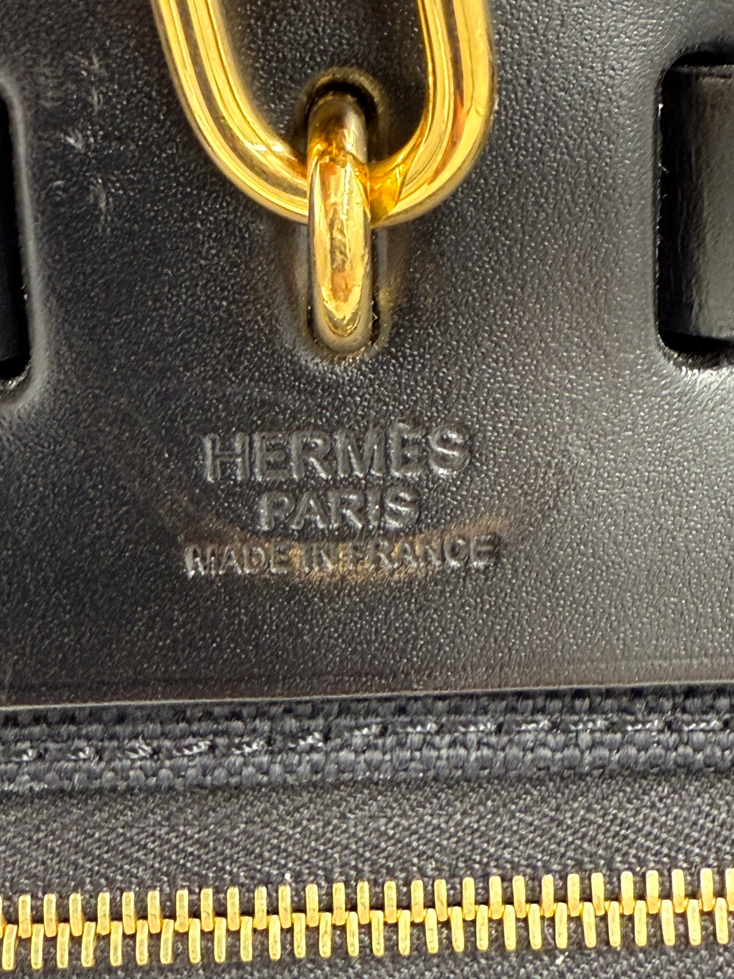 HERMÈS Herbag 31 schwarz