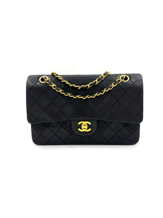 CHANEL Timeless Classic Double Flap Bag medium schwarz - Clutch & Macarons - 0155696 - Clutch & Macarons - 