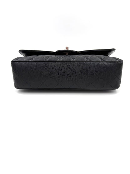 CHANEL Timeless Double Flap medium Caviar schwarz SHW