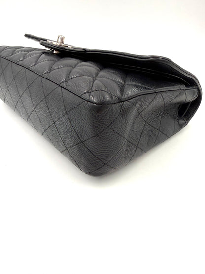 CHANEL Timeless Double Flap medium Caviar schwarz SHW