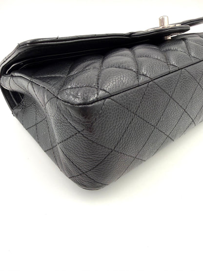 CHANEL Timeless Double Flap medium Caviar schwarz SHW