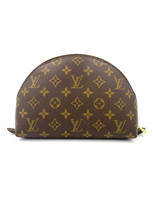 LOUIS VUITTON Trousse Demi Ronde Monogram Canvas - Clutch & Macarons - TH0024 - Clutch & Macarons - 