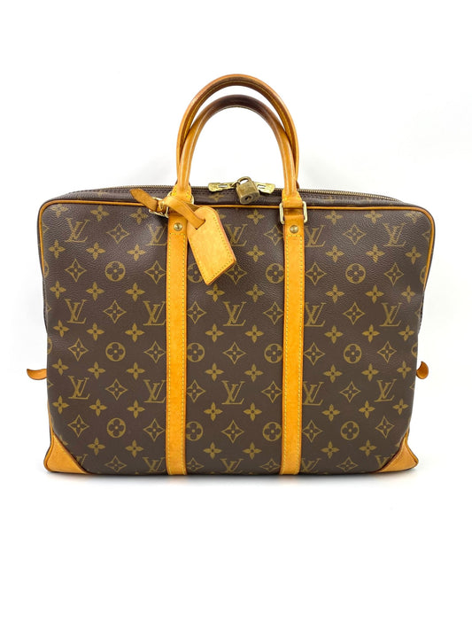 LOUIS VUITTON Porte Documents Monogram Canvas - Clutch & Macarons - TH0937 - Clutch & Macarons - 