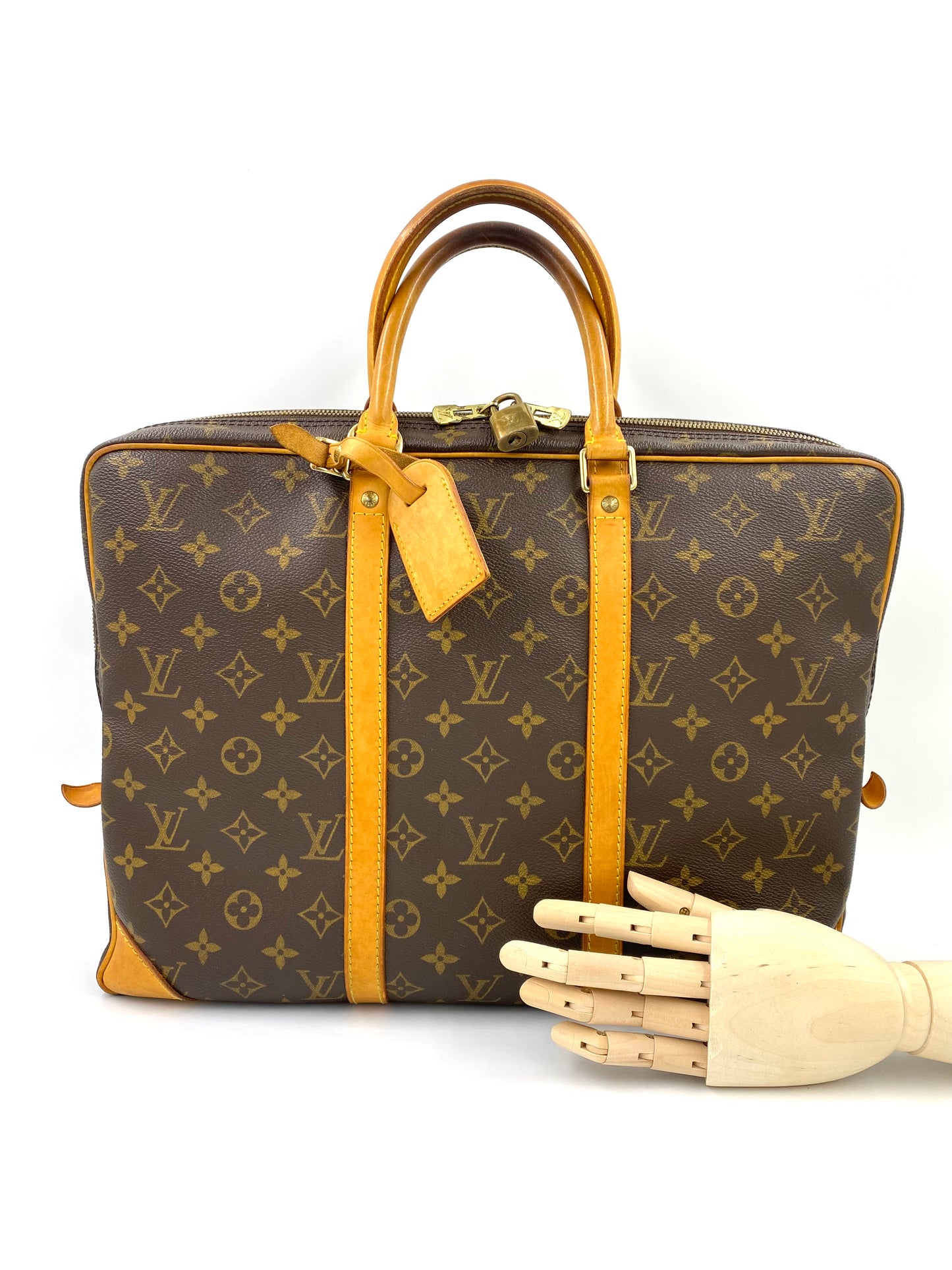 LOUIS VUITTON Porte Documents Monogram Canvas