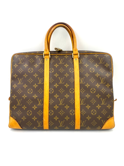 LOUIS VUITTON Porte Documents Monogram Canvas