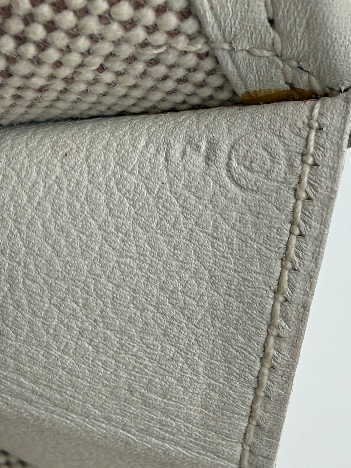 HERMÈS Jige Clutch creme