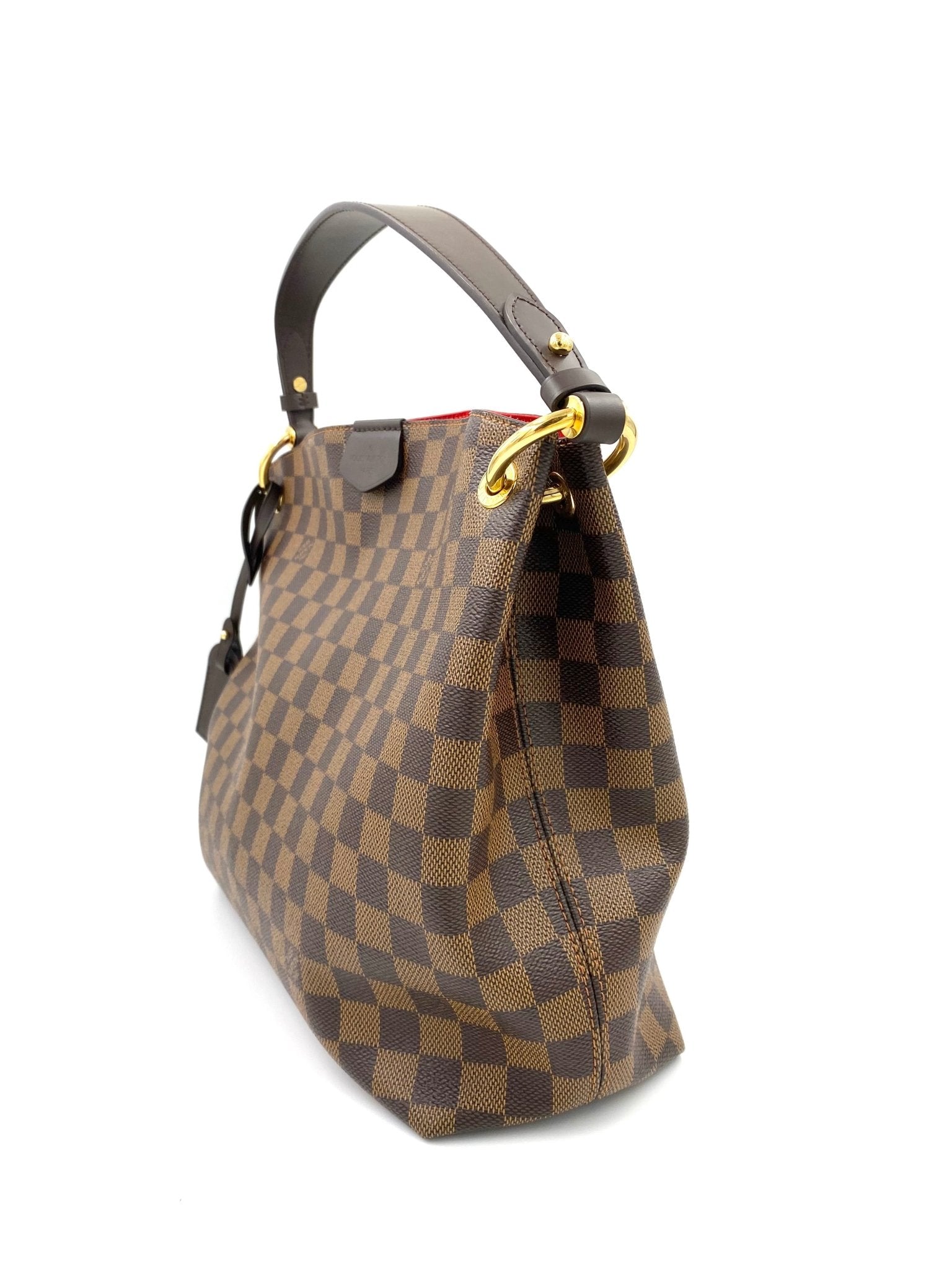 LOUIS VUITTON Graceful PM Damier ebene - Clutch & Macarons - MI0270 & Chip - Clutch & Macarons - 