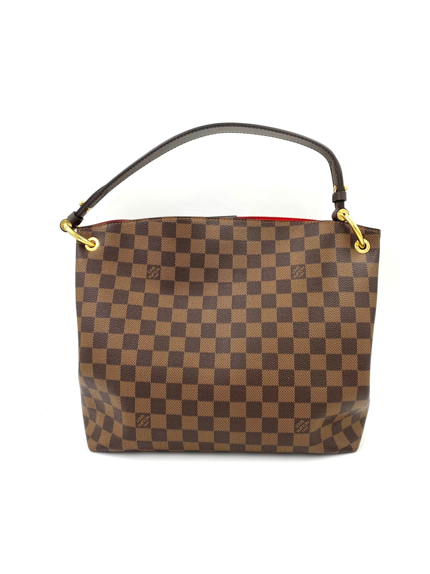 LOUIS VUITTON Graceful PM Damier ebene - Clutch & Macarons - MI0270 & Chip - Clutch & Macarons - 