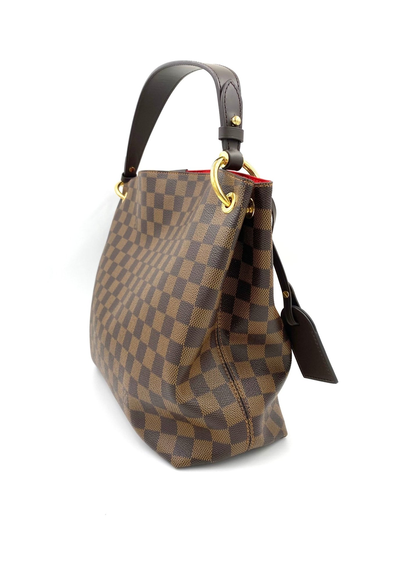 LOUIS VUITTON Graceful PM Damier ebene - Clutch & Macarons - MI0270 & Chip - Clutch & Macarons - 