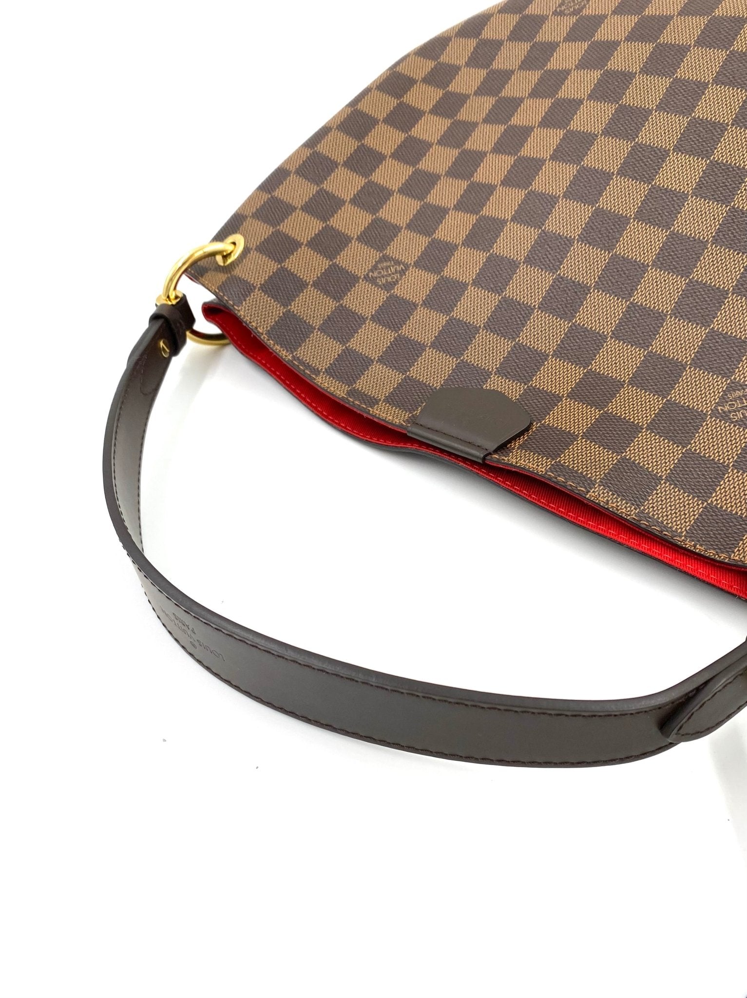 LOUIS VUITTON Graceful PM Damier ebene - Clutch & Macarons - MI0270 & Chip - Clutch & Macarons - 