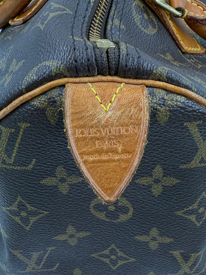 LOUIS VUITTON Speedy 30 Monogram Canvas Vintage