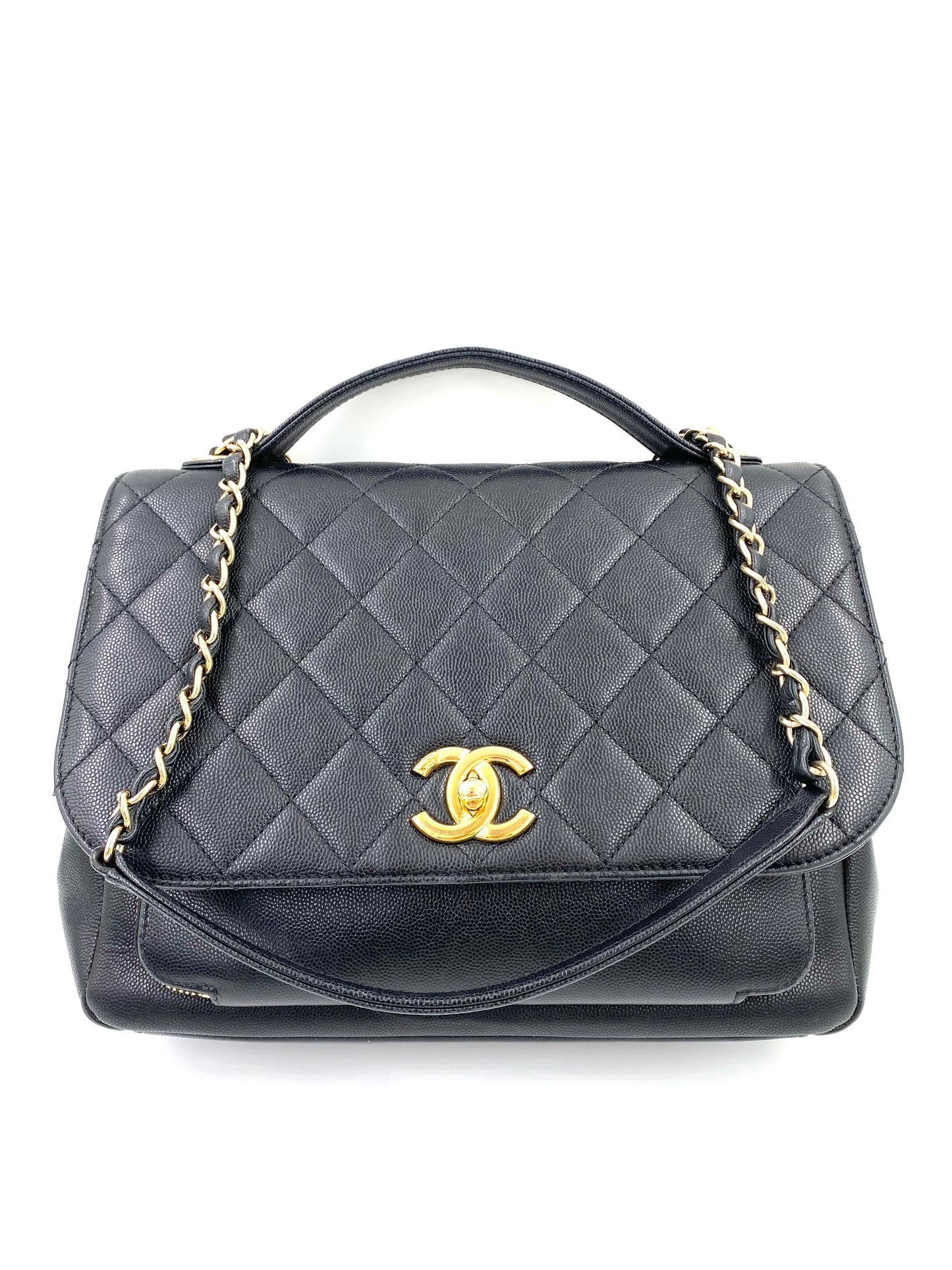 CHANEL Business Aftinity Flap Bag large Caviar