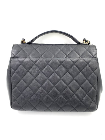 CHANEL Business Afinity Flap Bag large Caviar