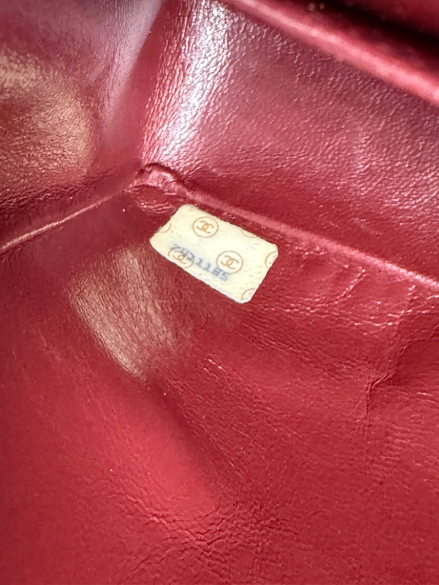 CHANEL Timeless Double Flap medium Lammleder schwarz GHW