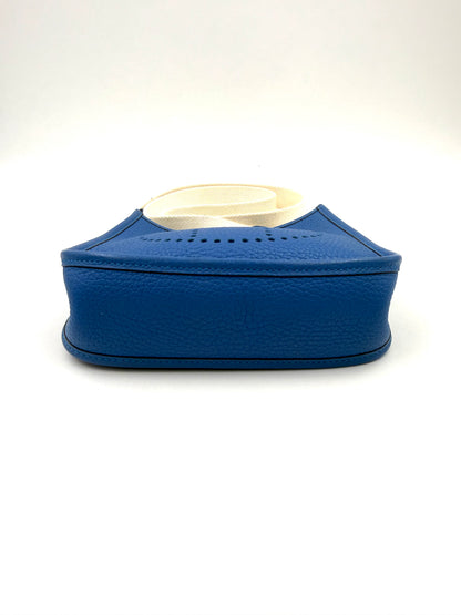 HERMÈS Evelyne 16 Royal Blue Clemence PHW