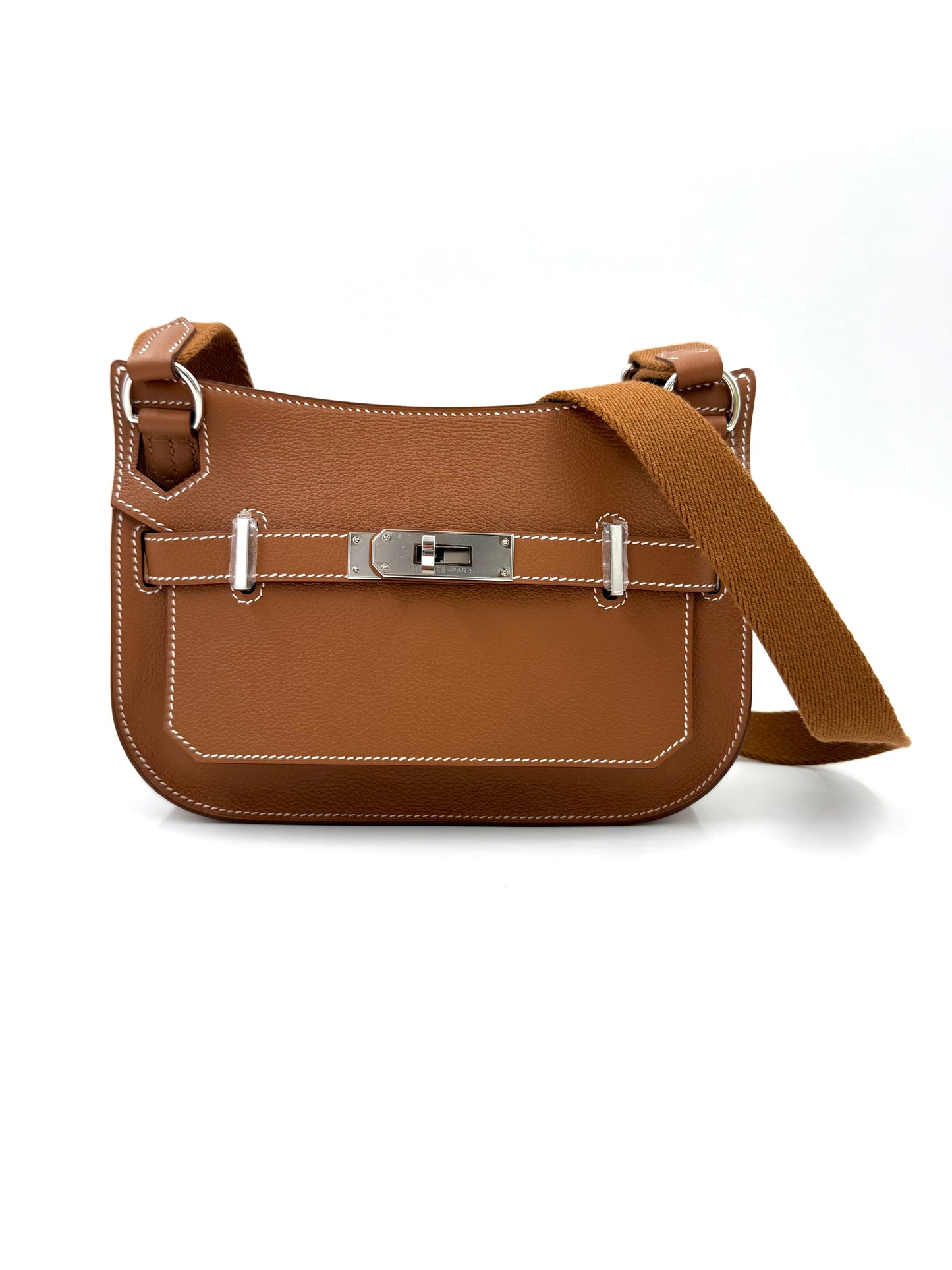 HERMÈS Jypsiere Mini Evercolor Gold PHW