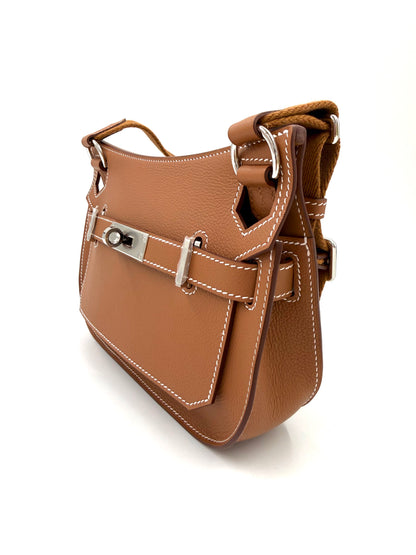 HERMÈS Jypsiere Mini Evercolor Gold PHW