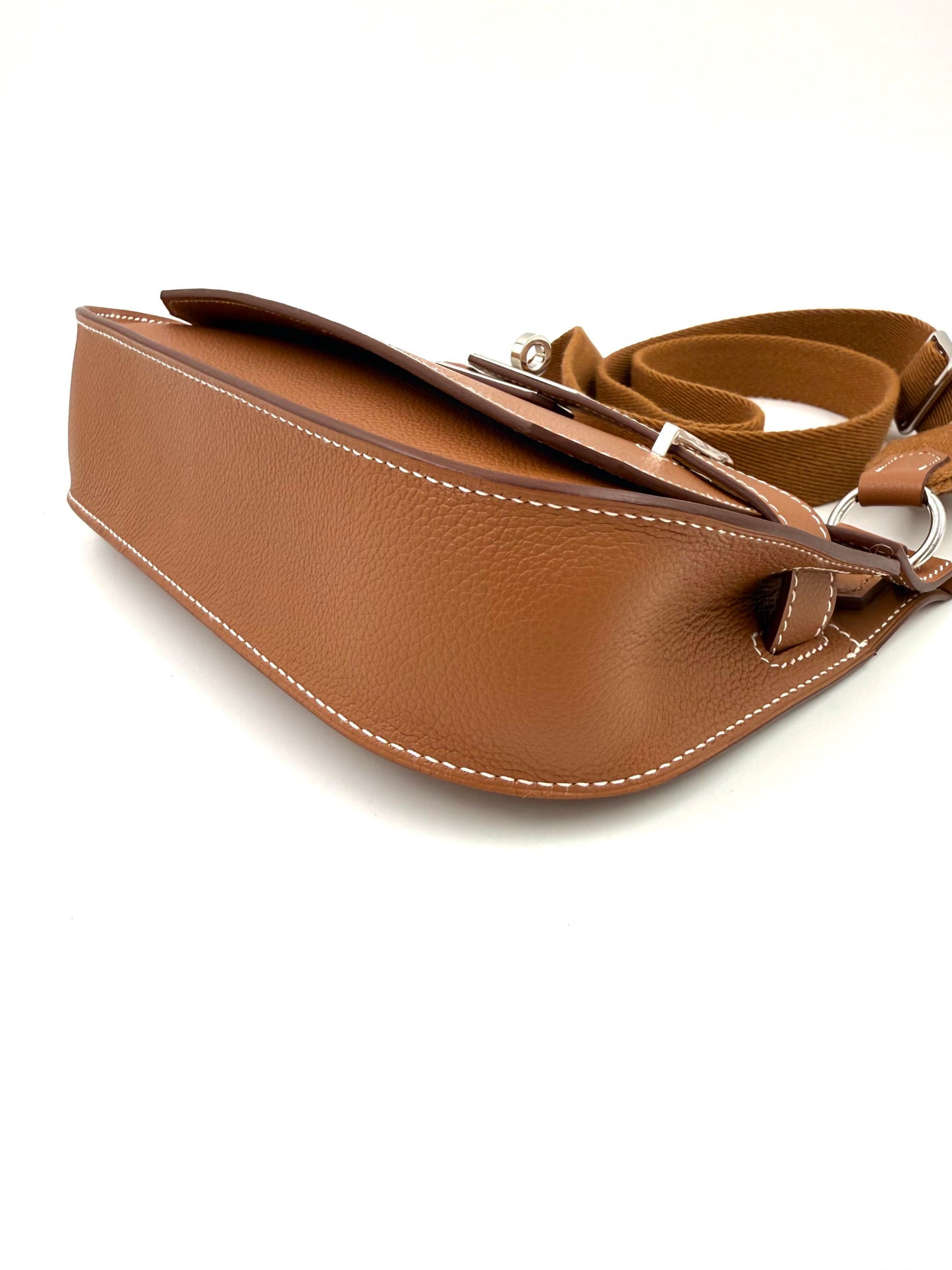 HERMÈS Jypsiere Mini Evercolor Gold PHW