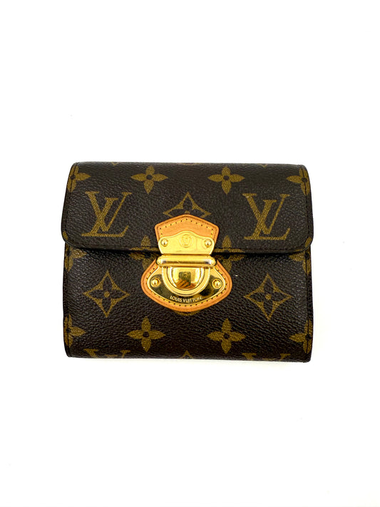 LOUIS VUITTON Joey Portemonnaie Monogram Canvas