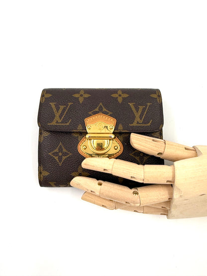 LOUIS VUITTON Joey Portemonnaie Monogram Canvas