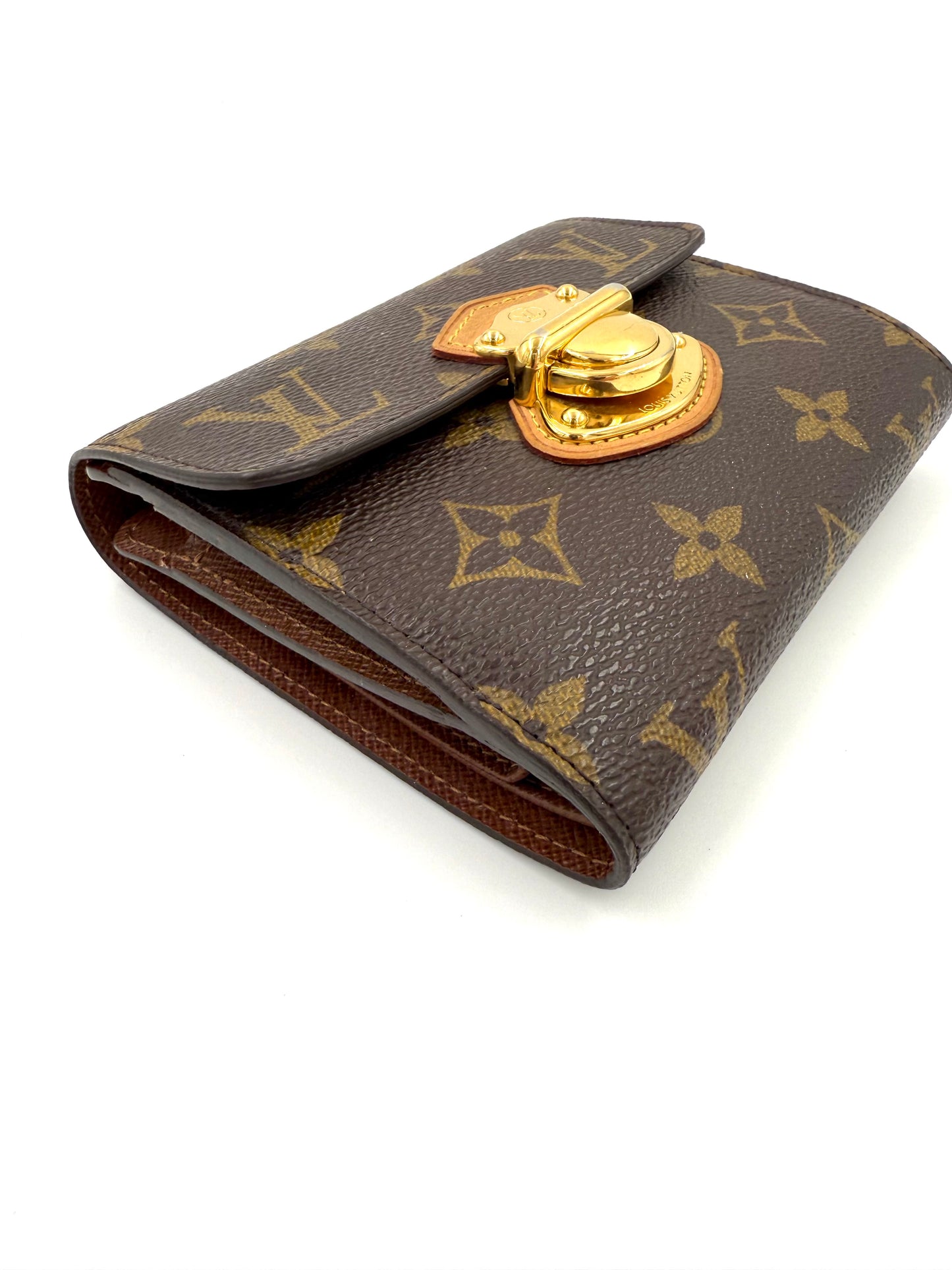 LOUIS VUITTON Joey Portemonnaie Monogram Canvas