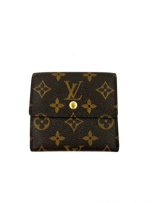 LOUIS VUITTON Elise Portemonnaie Monogram Canvas