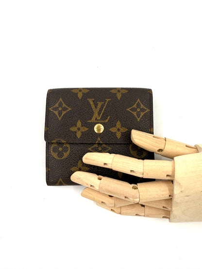 LOUIS VUITTON Elise Portemonnaie Monogram Canvas