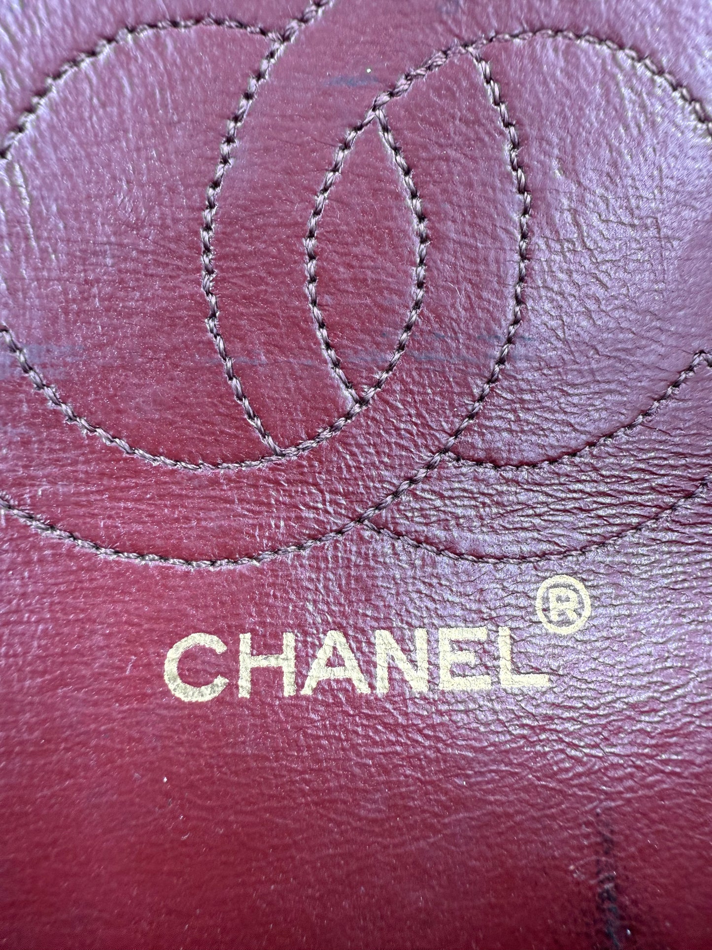 CHANEL Timeless Double Flap medium Lammleder schwarz GHW