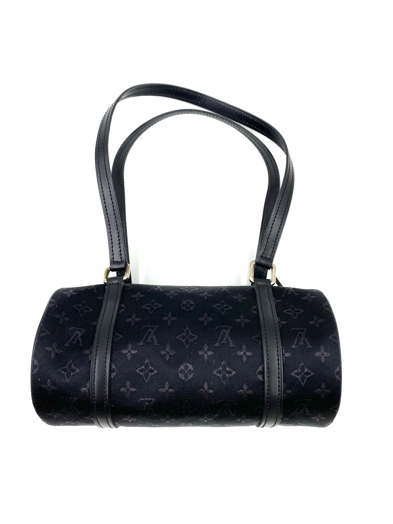 LOUIS VUITTON Mini Papillon schwarz Satin - Clutch & Macarons - TH0092 - Clutch & Macarons - 