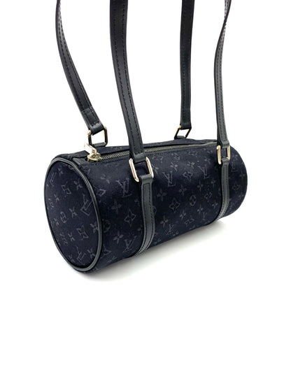 LOUIS VUITTON Mini Papillon schwarz Satin - Clutch & Macarons - TH0092 - Clutch & Macarons - 